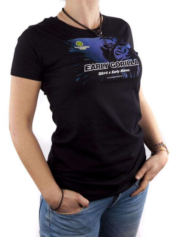Damen Shirt Early Gorilla Philosopher Seeds